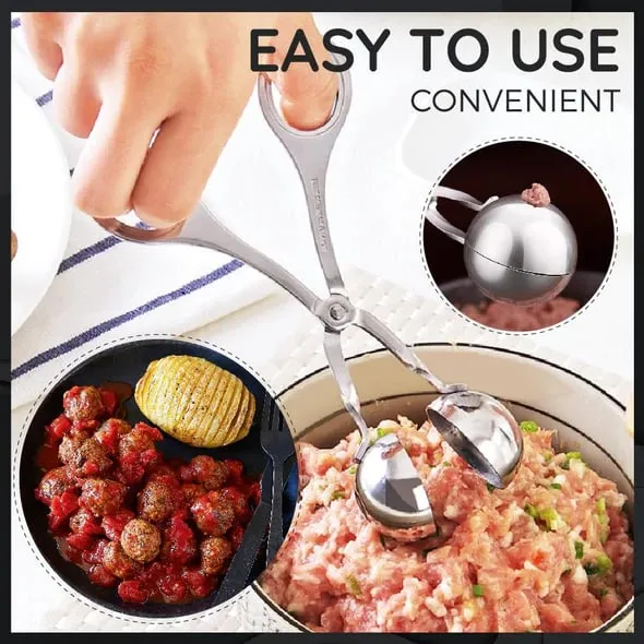 (🎁 Hot Sale🎁)🔥 -Stainless Steel Meatball Maker